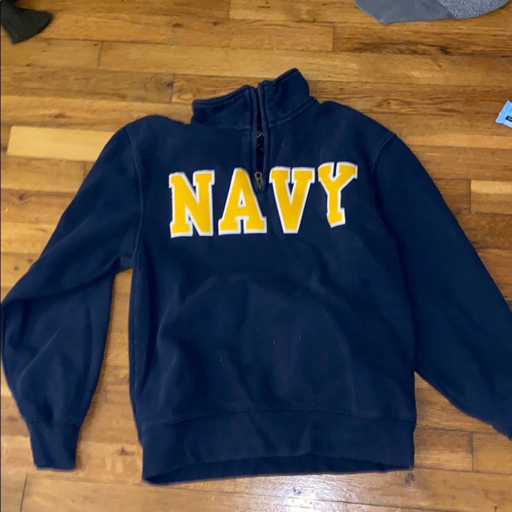 a sweatshirt